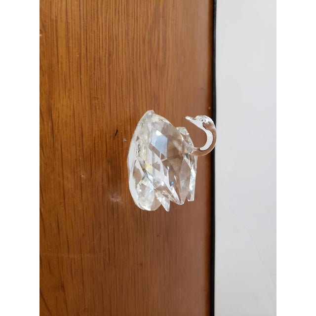 Swarovski 1980s Swarovski Crystal Spread Wing Swan Figurine For Sale - Image 4 of 6