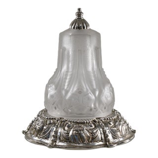 French Art Deco Table Lamp by Muller Freres & Cherrier Et Besnus 1920s France For Sale