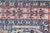 Textile Indian Kashmir Silk Geometric Floral Garden Medallion Area Rug Mat 48" For Sale - Image 7 of 13