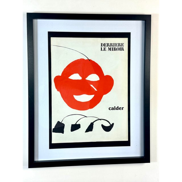 Alexander Calder, Pendant DLM Behind the Mirror, Maeght, 1976, Paper For Sale - Image 3 of 15