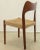 Wood Mid-Century Logster Dining Room Chairs by Arne Hovmand Olsen for Mogens Kold, Set of 4 For Sale - Image 7 of 11