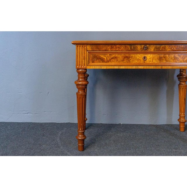 Brown Wilhelminian Brown Desk Secretary For Sale - Image 8 of 18