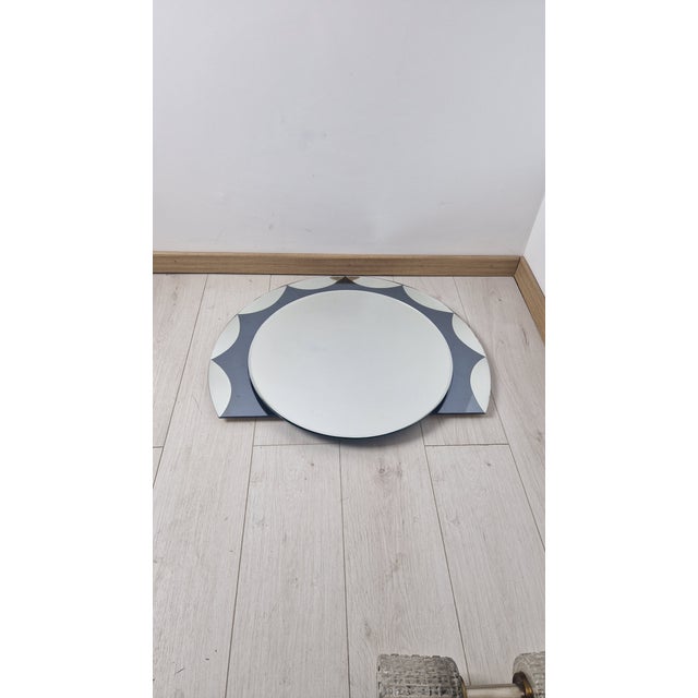 Alessandro Mendini Mirror by Alessandro Mendini for Cristal Art, 1950s For Sale - Image 4 of 12