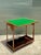 Vintage English Collapsible Flip Top Campaign Game Table For Sale - Image 9 of 10