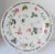 Antique White 1980s Andra Sadek Vintage Floral Chinoiserie, Hollywood Regency Porcelain Cake/Serving Plate For Sale - Image 8 of 13