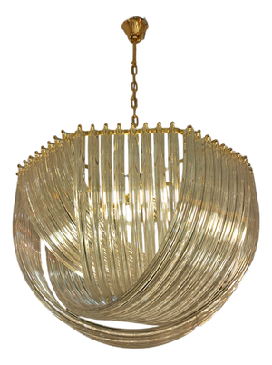 Vintage Hanging Lamp by Paolo Venini, 1960s