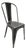 Tolix a Dining Chair in Grey For Sale