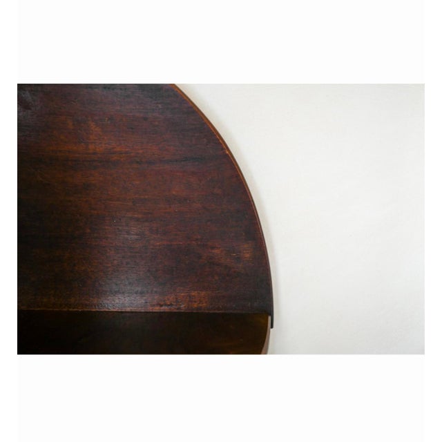 Early 20th Century Empire Style Mahogany Corner Etagere For Sale - Image 4 of 5