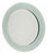 Round Crystal Wall Mirror attributed to Cristal Art, Italy, 1970s For Sale