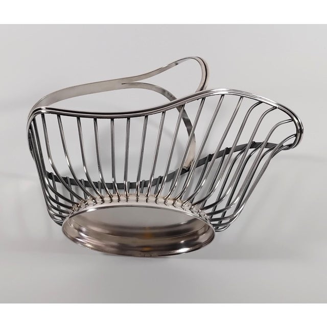 Christofle 1930s Christofle-Gallia. Wine Holder "Beaune" Model For Sale - Image 4 of 6