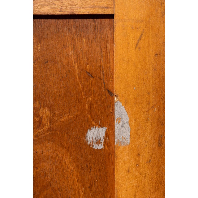 Antique Birch Machine Tooling Cabinet For Sale - Image 15 of 15