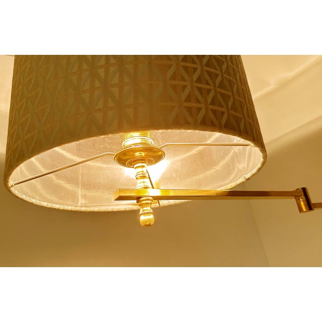 Vintage Swing Sconce in Bronze and Brass, 1960s For Sale - Image 11 of 16