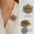 Late 19th Century Victorian 14k Gold Diamond and Seed Pearl Convertible Pendant Brooch For Sale - Image 17 of 17