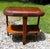 Vintage Art Deco Waterfall End Table Demilune Tripod Stand For Sale - Image 16 of 16