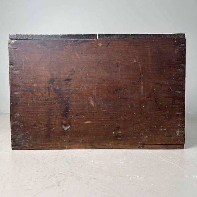 Antique Wooden Zenibako Temple Offering Box, 1890s For Sale - Image 11 of 14