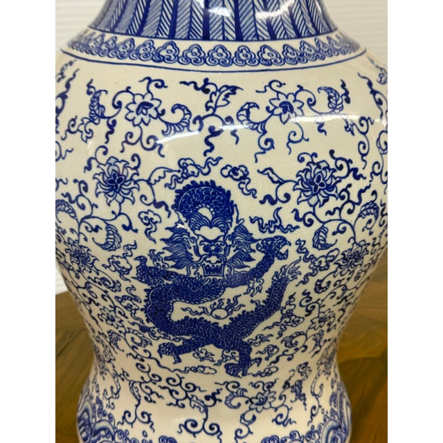 Chinese Baluster Vase, Vintage For Sale - Image 10 of 12