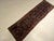 Antique Sarouk Lilian Runner Rug, Hand-Knotted Wool, Floral Pattern, Navy & Red, 3x9 For Sale - Image 12 of 12