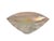 Early 21st Century Artistic Accents Iridescent White Swirl Art Glass Oval Bowl For Sale - Image 5 of 17