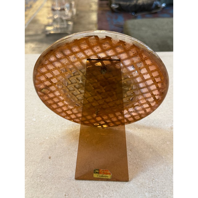 Italian Mid-Century Round Picture Frame , 1970s For Sale - Image 9 of 9