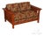 Bassett Furniture Mission Style Oak Spindle Settee For Sale