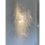 Set of 4 Transparent “Felci” Murano Style Glass Wall Sconces For Sale - Image 11 of 12