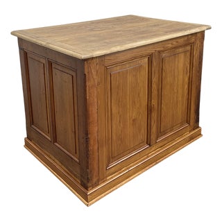 Small Oak Craft Cabinet, 1930s For Sale