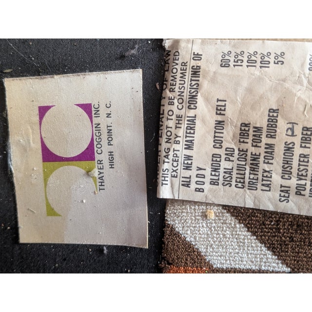 Complete, authenticated 3-piece mid-century modern set designed by Milo Baughman for Thayer Coggin. This collection...