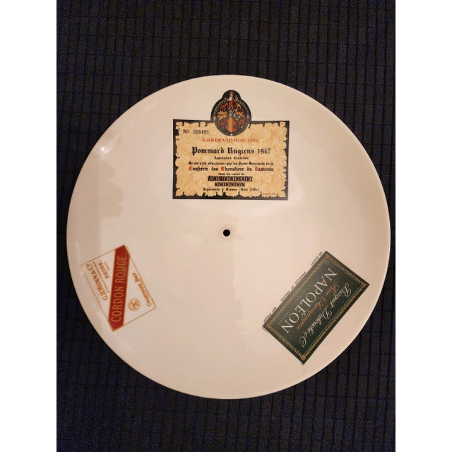 A whimsical 2-tiered server for a cocktail bar area. "Rare" Mid Century Modern Knowles Connoisseur tiered plates with...