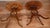 1940s Mersman Duncan Phyfe Style Mahogany Lyre Base Pair of Side Tables / End Tables For Sale - Image 14 of 15