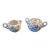 Vintage Japanese Te-Oh Style China Creamer and Sugar Set For Sale
