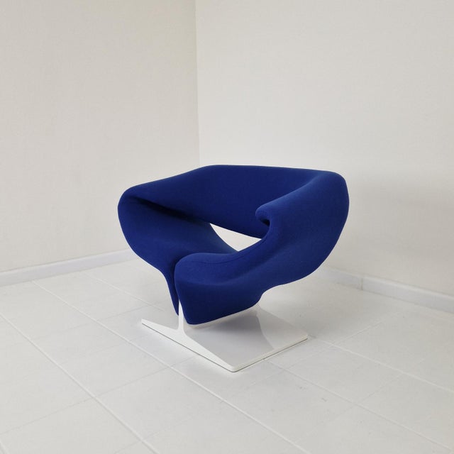 Wood Ribbon Chair by Pierre Paulin for Artifort For Sale - Image 7 of 17