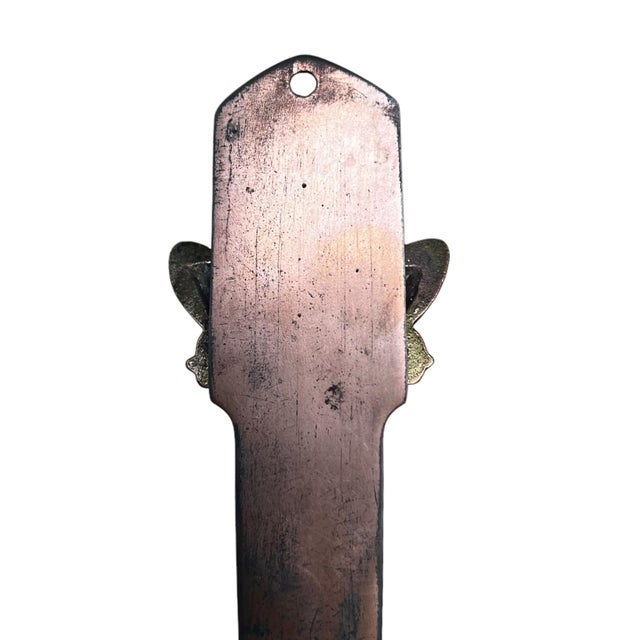 Metal Early 20th Century Figural Letter Opener For Sale - Image 7 of 9