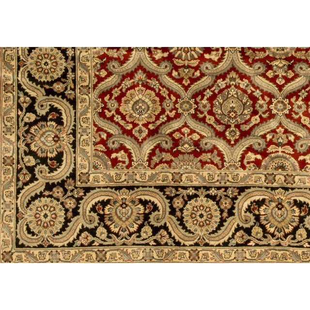 Traditional Hand Woven Indian Rug 9'2" X 11'11" Chairish