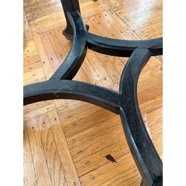 Late 19th Century Late 19th Century Chinese Rosewood Carved Plant Stand or Side Table For Sale - Image 5 of 12