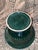 Vintage Hull Usa Green Drip Glaze Pedestal Bowl. For Sale In Miami - Image 6 of 9