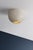 Hudson Valley Lighting Hudson Valley Lighting Bains Corner 5 in. 1 Light Flush Mount in Aged Brass Finish For Sale - Image 4 of 5