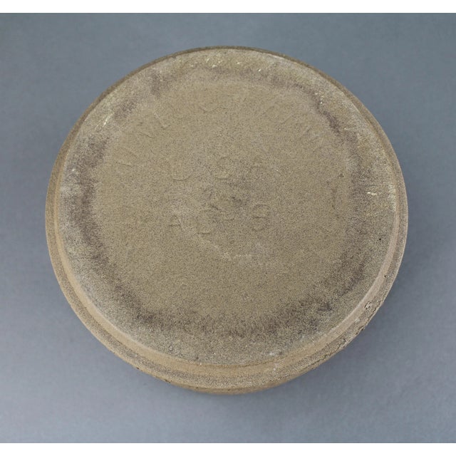 Gainey Ac-8 Nuts & Bolts Sgraffito Architectural Pottery Planter Mid Century For Sale In Miami - Image 6 of 7