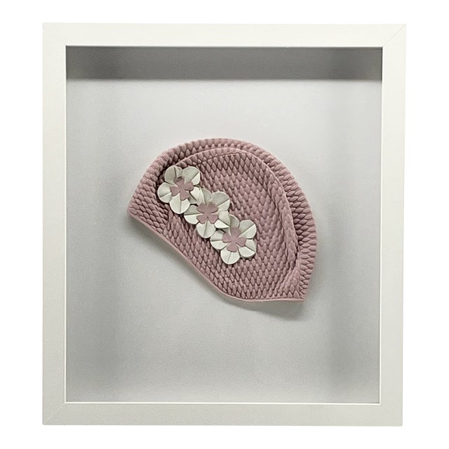 Swim Cap Framed Beach Wall Decore For Sale