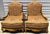 French Bergère Armchairs Chinoiserie Fabric Down Cushions by Classics Furniture For Sale - Image 10 of 15