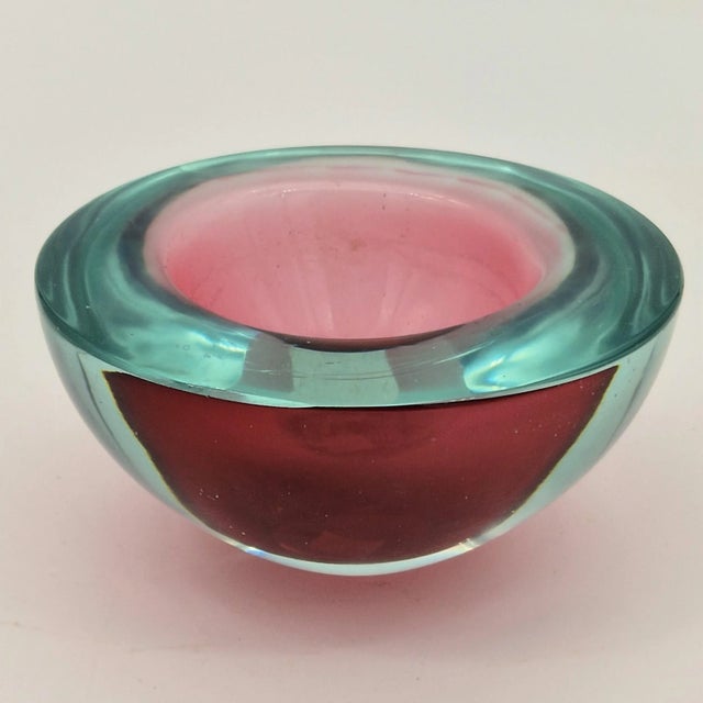 1950s Italian Murano Display Bowl from Flavio Poli, 1950s For Sale - Image 5 of 5