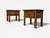 French Modern, Brutalist Nightstands, Oak, France, 1960s For Sale - Image 4 of 10
