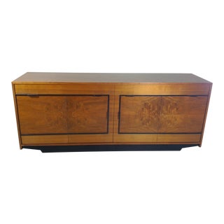 1960s Mid Century Modern Wood Credenza For Sale