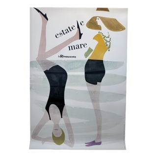 Lora Lamm, Summer and Sea, 2000s, Print on Paper For Sale