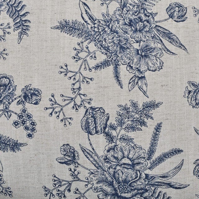 French Country Rattan Wingback Armchair For Sale - Image 12 of 12