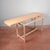 Metal Vintage Folding Desk or Console Table For Sale - Image 7 of 18
