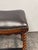 Ambella Home Collection Barley Twist Leather Stools, Pair For Sale In San Francisco - Image 6 of 12