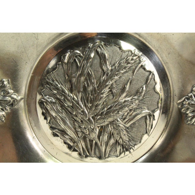 C. 1880's James W. Tuffts Boston Quadruple Plate Bread Tray Platter Dish 4314 For Sale - Image 12 of 18