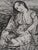 Leopoldo PRESAS (1915-2009) Romantic Young Woman Original lithograph Signed in pencil On Arches wove paper, 53 x 74 cm...