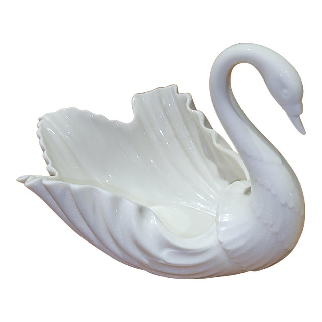 1970s Lenox Swan Planter Bowl For Sale