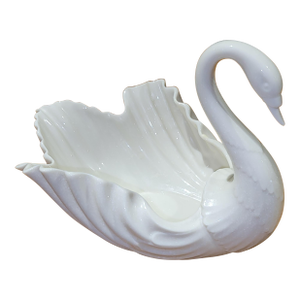1970s Lenox Swan Planter Bowl